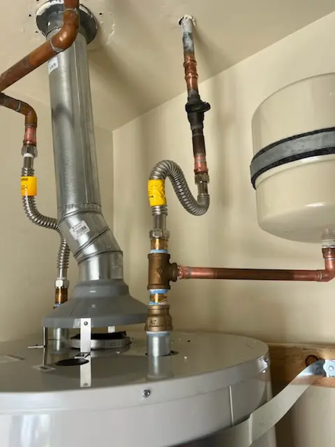 Water heater installation and plumbing repair in Flora Heights